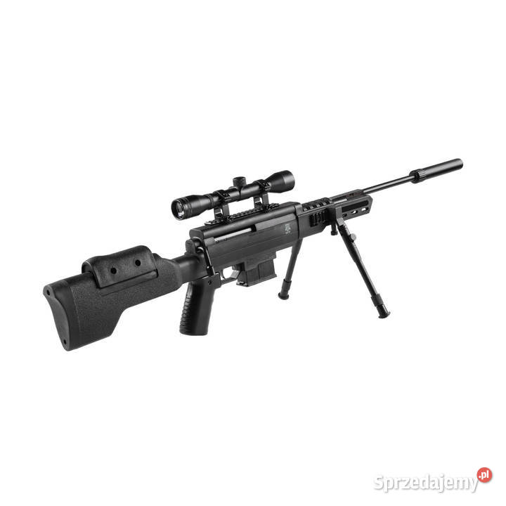Wiatrówka Black Ops Sniper 55 mm z lunetą 4x32 Sporty strzeleckie i myślistwo Warszawa