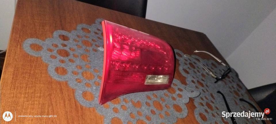 Lampa LED tył lewa w klapę A6 C6 Avant LED Lampy tylne Lubin sprzedam