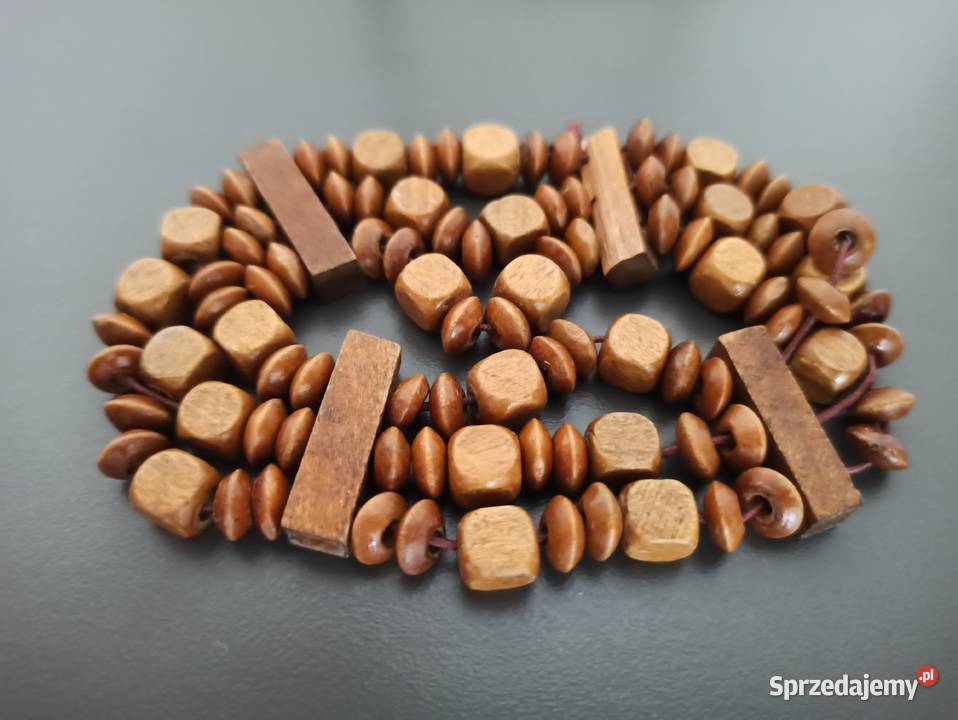 Bransoletka drewniana Białystok sprzedam