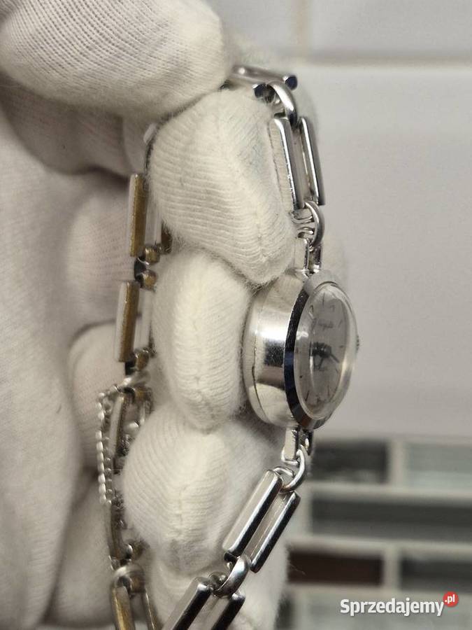 Damski mały zegarek biżuteryjny Glashutte Zegarki Chorzów