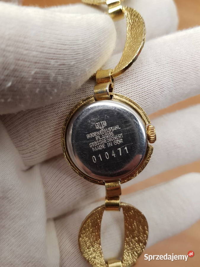 GUB Glashtte koktajlowy damski zegarek