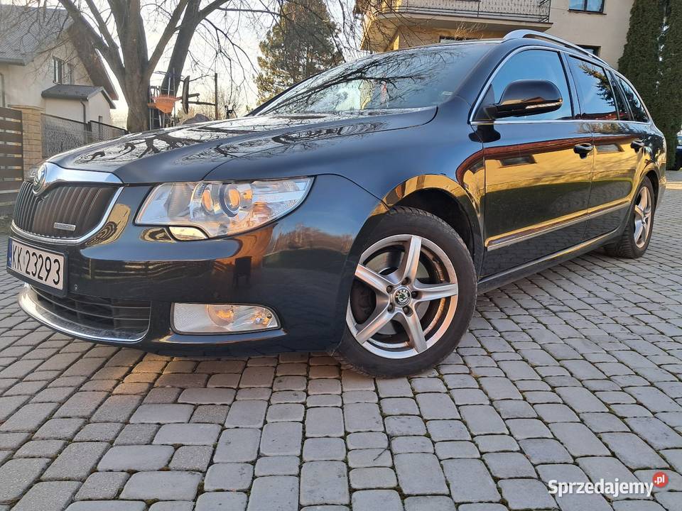 Skoda Superb II czarny sprzedam