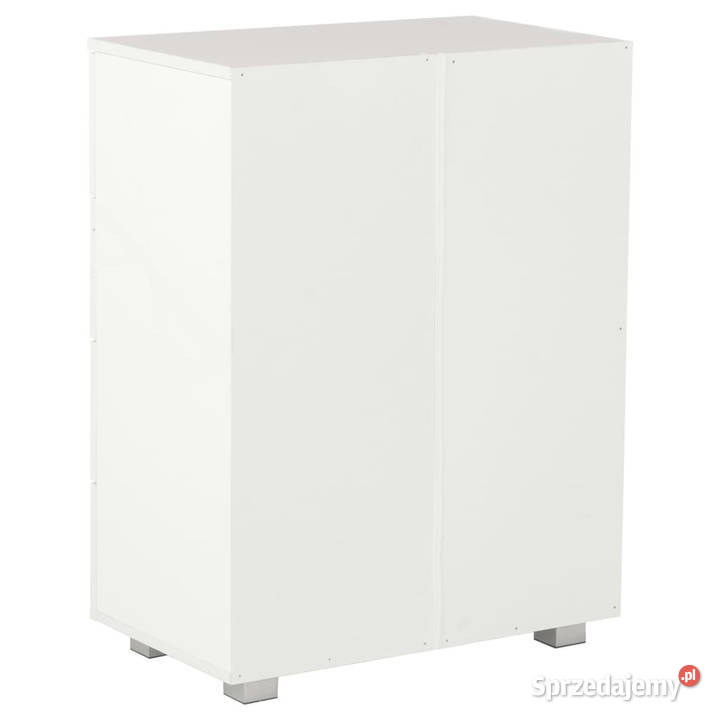 Komoda biała z połyskiem 60x35x80 materiał mazowieckie Warszawa