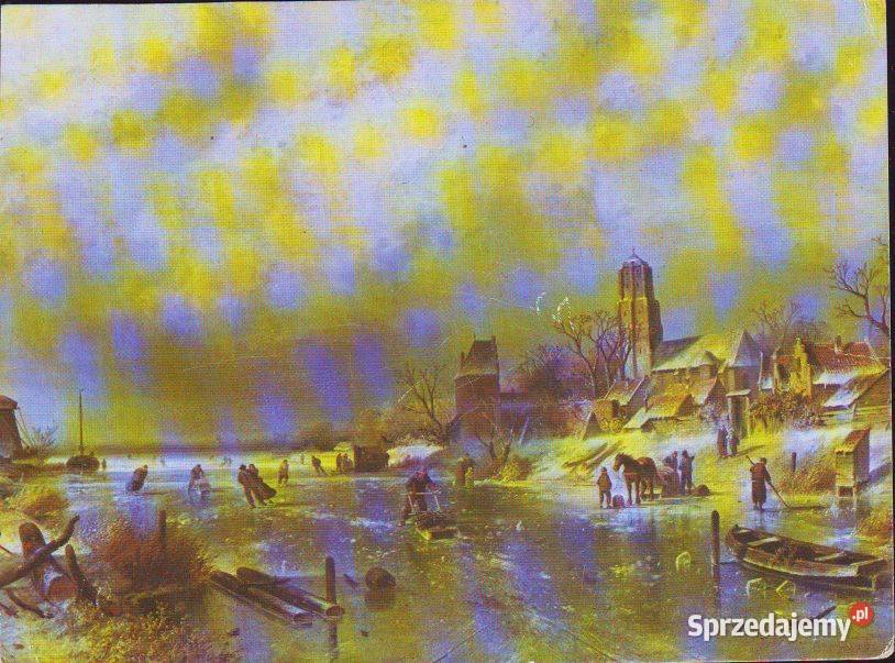 K Poczt Holandia Łyżwiarka na lodzie śląskie Gliwice sprzedam