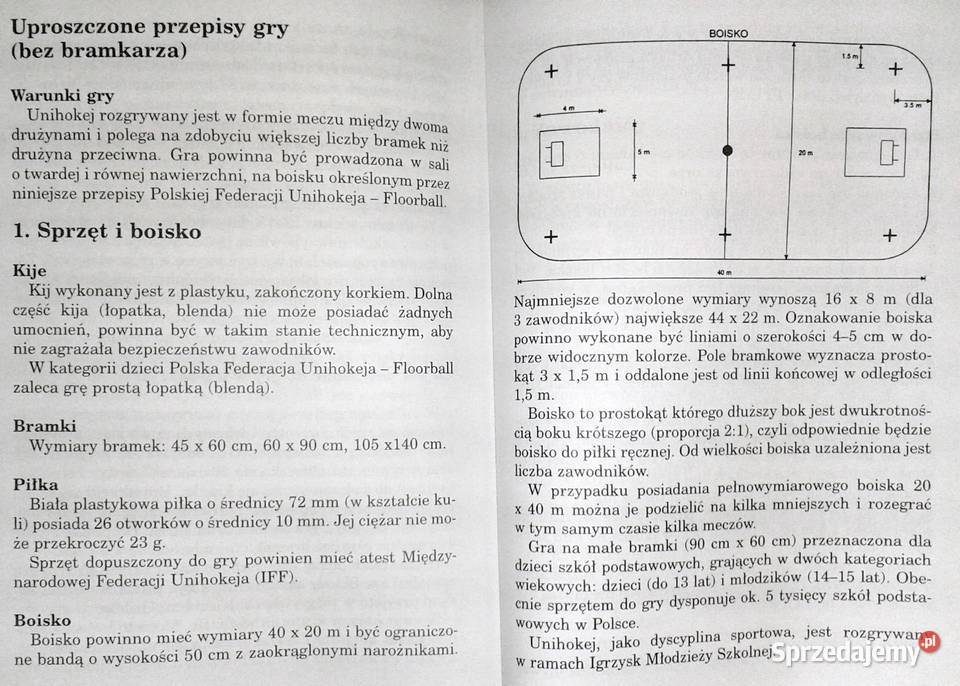 Gry zespołowe najmłodszych Przepisy technika Chełm sprzedam