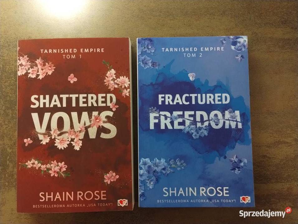 Shain Rose Tarnished empire t 1 i 2 Shattered Książki i Podręczniki Giżycko