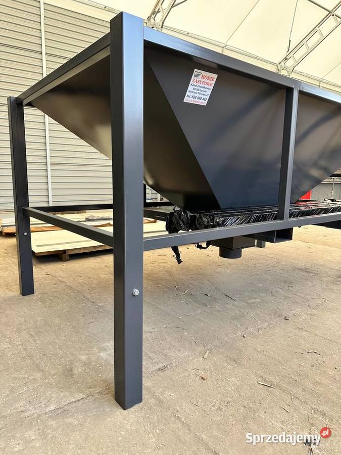 Kosz Kontener zasypowy paczkarka 2m3 Niedrzew Pierwszy