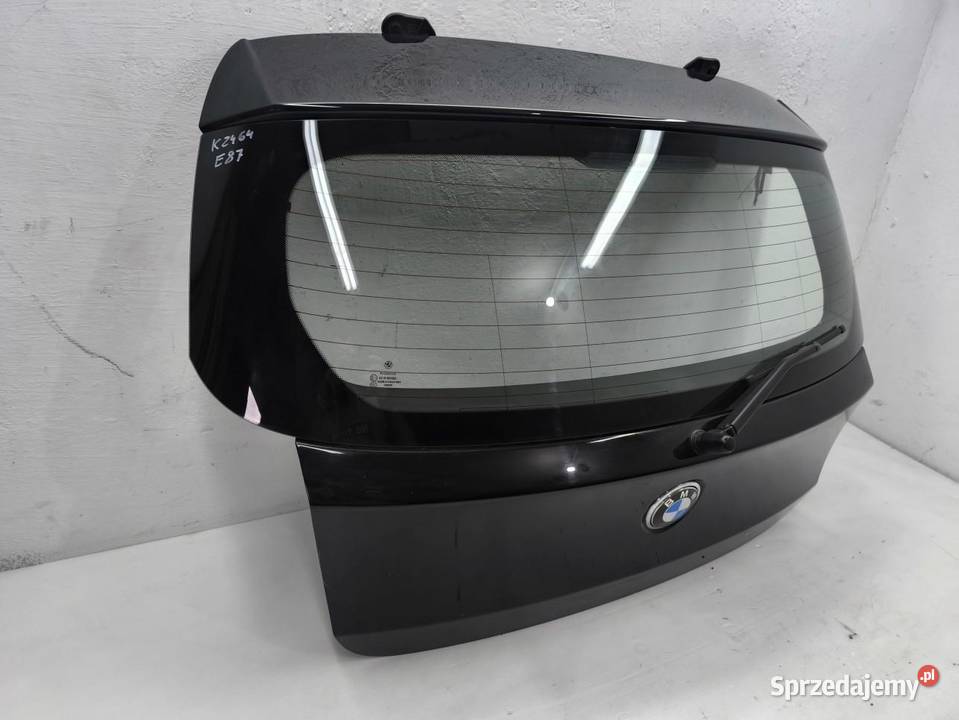 KLAPA BAGAZNIKA KOMPLETNA BMW E87 SCHWARZ 2 osobowe