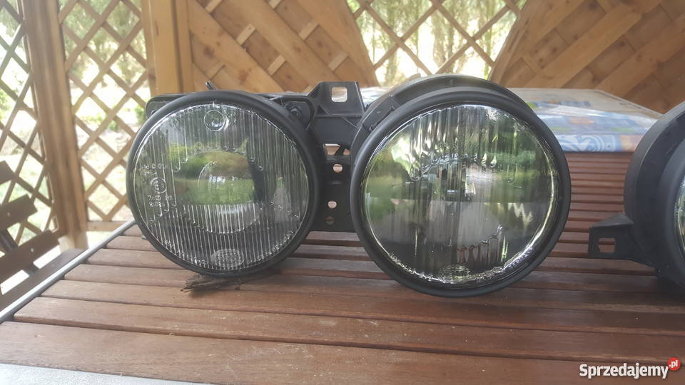 Lampy oryginalne Black Hella Bmw E30 odnowione