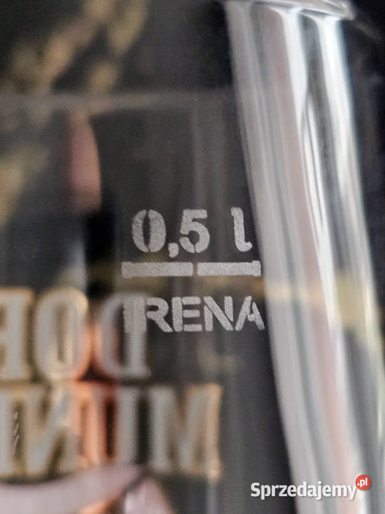 Szklanka pokal kufel na piwo Dort Munder Premium Szklanki i kufle Krosno