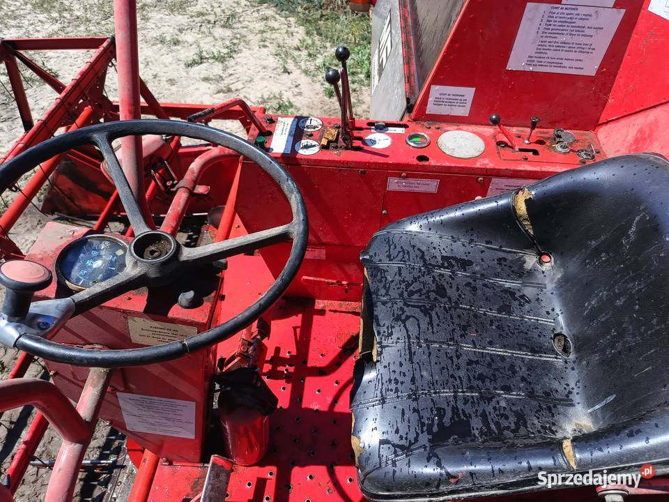 Massey Ferguson MF 206 kombajn zbożowy heder 25m Massey Ferguson Zbożowe lubelskie Nowodwór