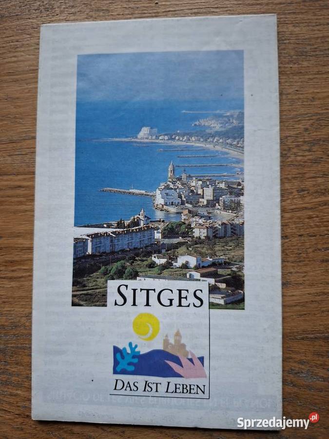 Hiszpania Sitges plan miasta Kraków