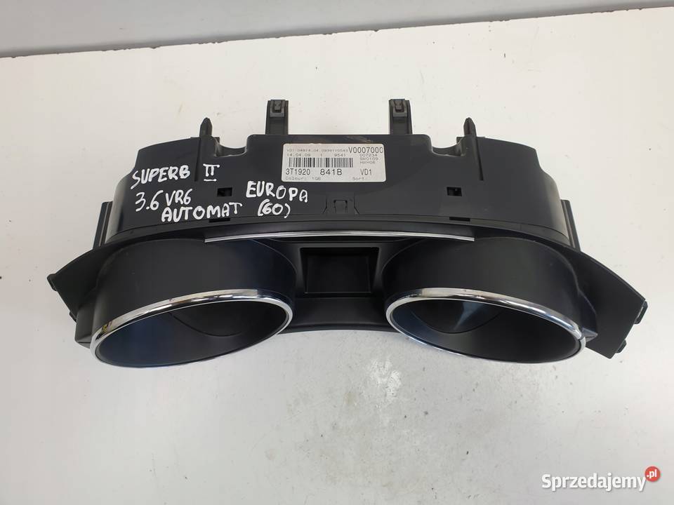 Skoda Superb II 36 FSI LICZNIK ZEGARY Europa Rudka