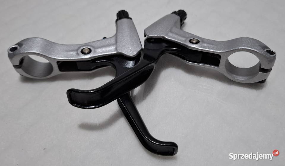 Uchwyty hamulca rączki górski aluminium srebrne Czeladź