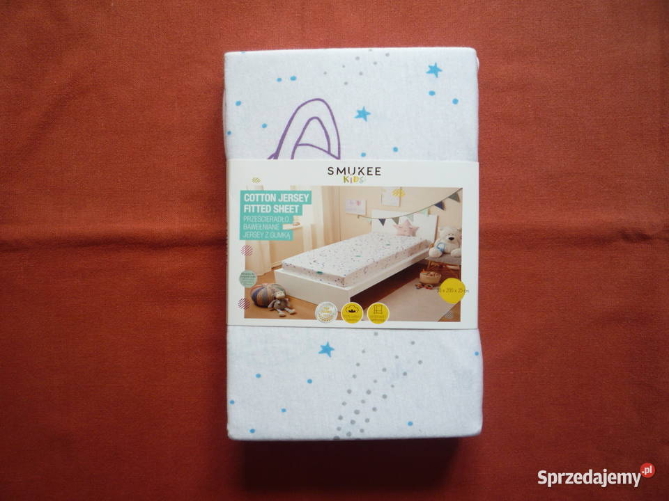 Smukee Kids Prześcieradło bawełniane jersey z zachodniopomorskie Szczecin