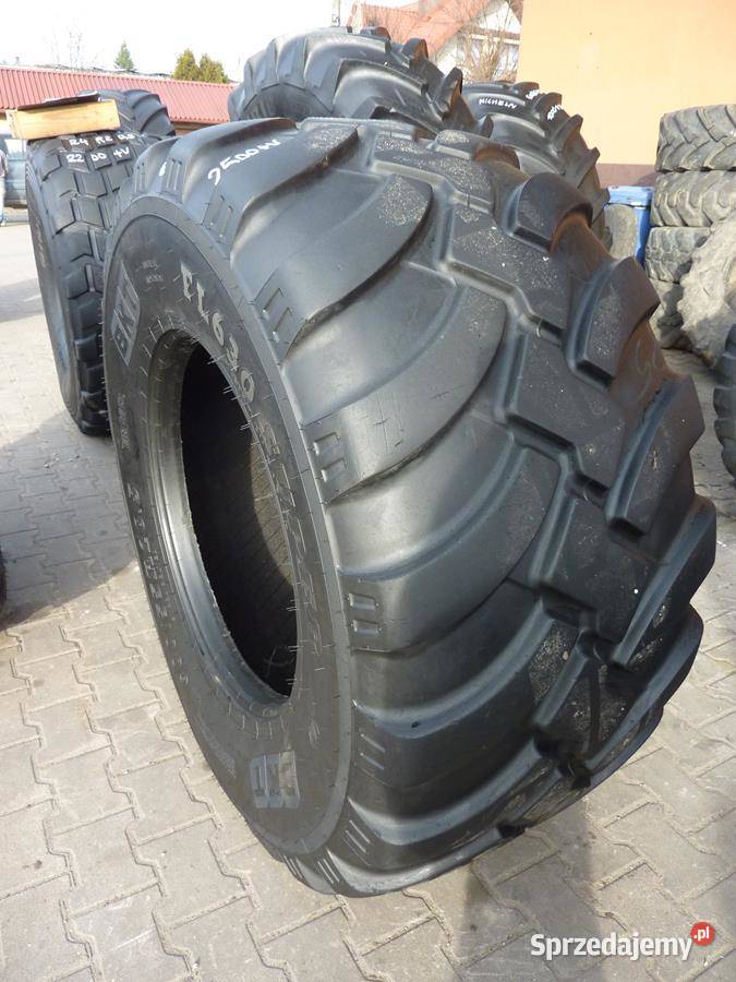 2x Opona używana rolnicza 60055R265 BKT FL630 Zaścianki