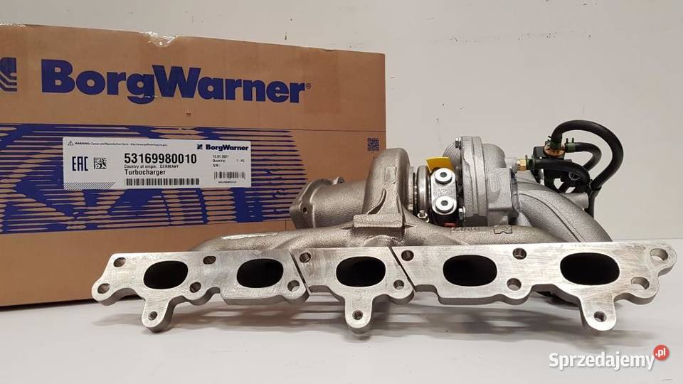 Nowa turbosprężarka BorgWarner KKK 53169980010 Siedlce