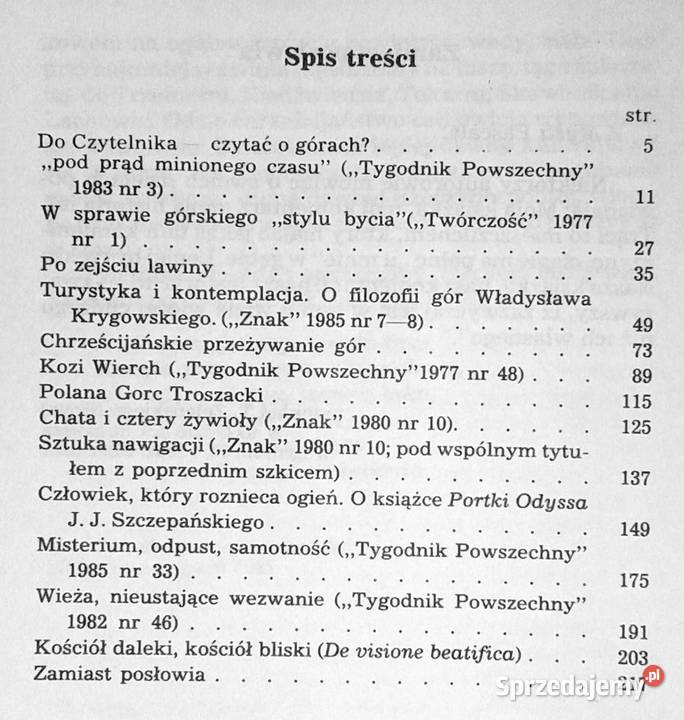 Z Krakowa w góry Andrzej Sulikowski miękka Chełm