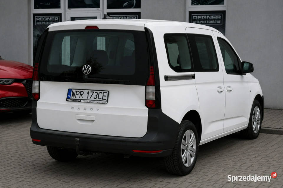 Volkswagen Caddy SalonPL FV23 Hak Lane Assist Zarejestrowany w Polsce Sokołów
