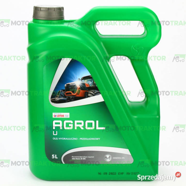 OLEJ UTTO HYDRAULICZNO PRZEKŁADNIOWY LOTOS 5L Łążynek