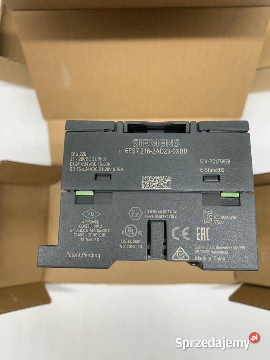 Siemens Simatic CPU 226 6ES72162AD230XB0 6ES7 Warszawa