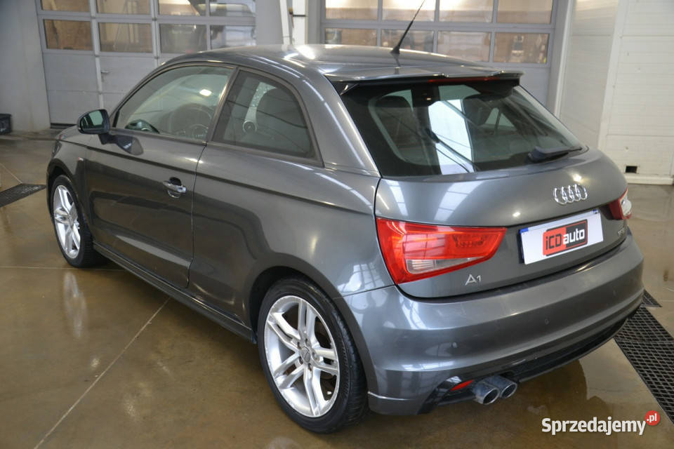 Audi A1 3drzwiowe sline 14 tfsi 185 automat dsg szary Kęty