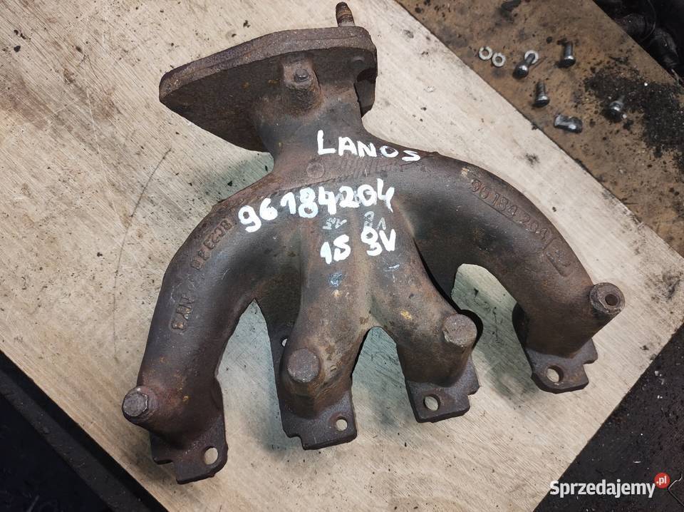 DAEWOO LANOS 15 8V kolektor wydechowy 96184204 kolektory Kielce