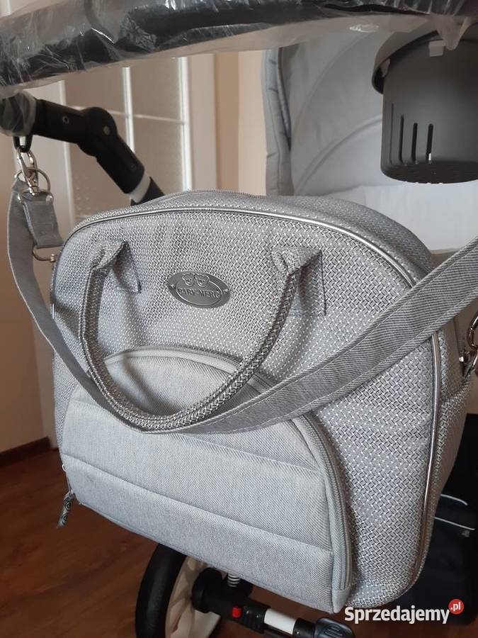Wózek Baby Merc 2w1 NOWY STELAŻ fotelik Miedźno