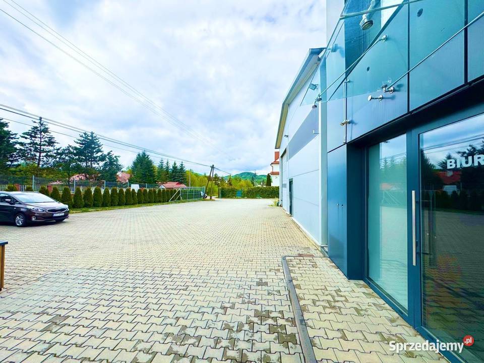 Hala magazynowoprodukcyjna z budynkiem biurowym Myślenice