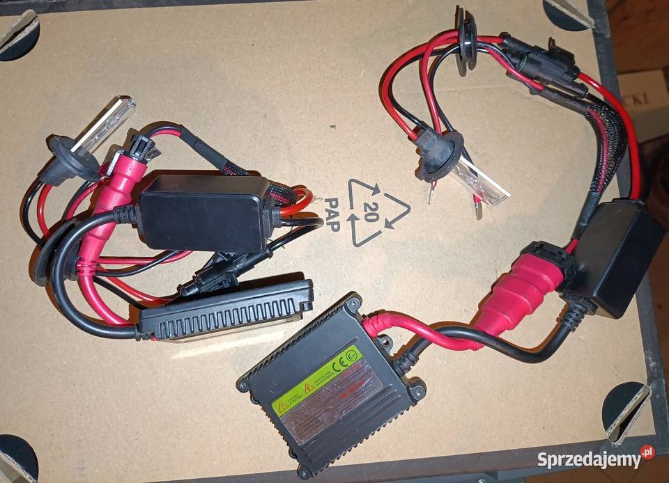 Kompletny zestaw Xenon przetwornica z żarnikiem Przetwornice