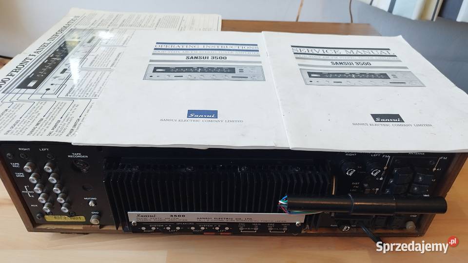 Amplituner Sansui Solid State 3500 małopolskie