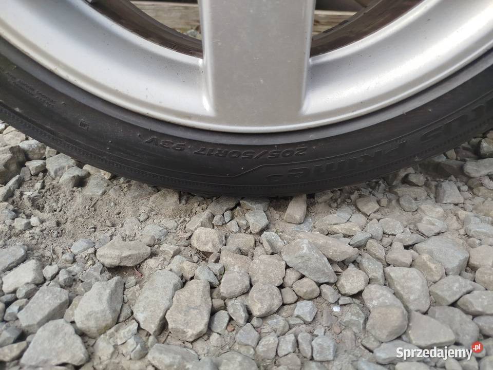 Koła alufelgi 17 5 x100 z oponami letnimi Samochodowe