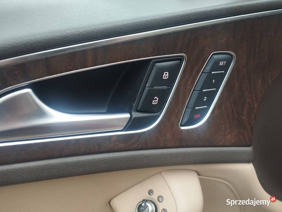 Audi A6 30T Quatro skóra automat benzyna mazowieckie Warszawa