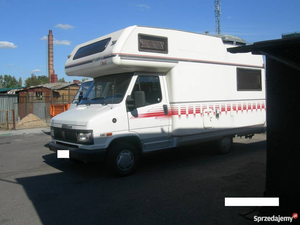Fiat Ducato Camper Frankia Mobil 530 hak Szczecin