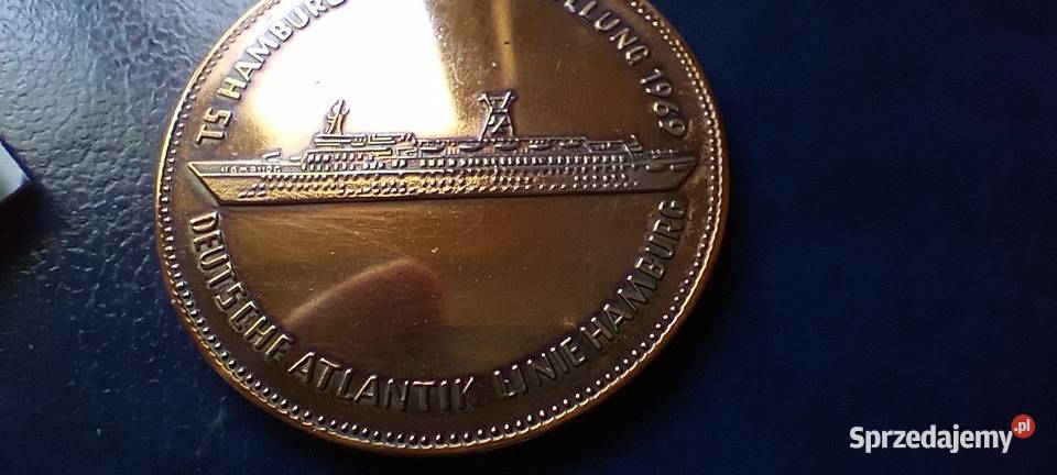 Stare monety Medal TS Hamburg 117 Lesko