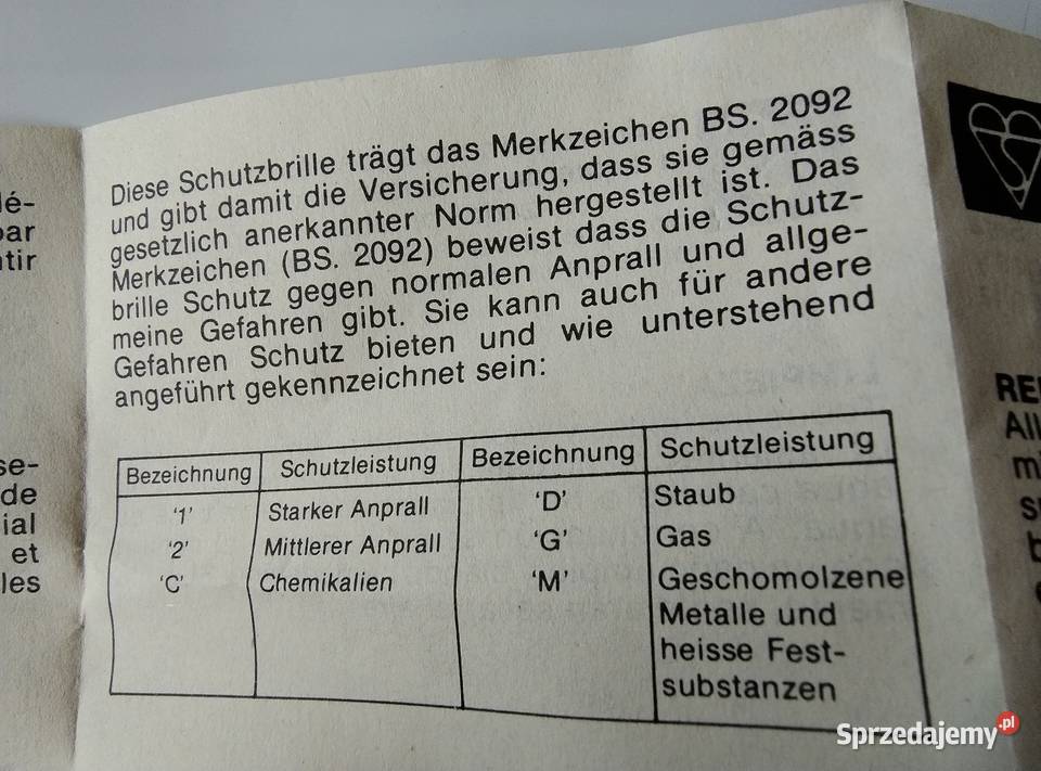 Okulary ochronne śląskie Żory