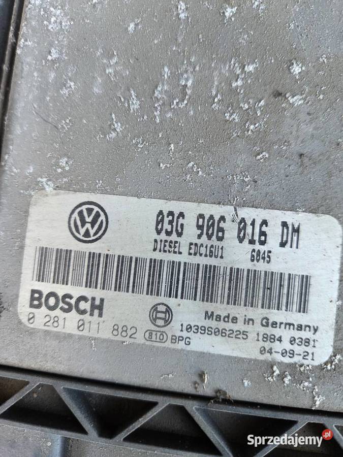 Zestaw startowy do WV caddy 19 dti Pyzdry