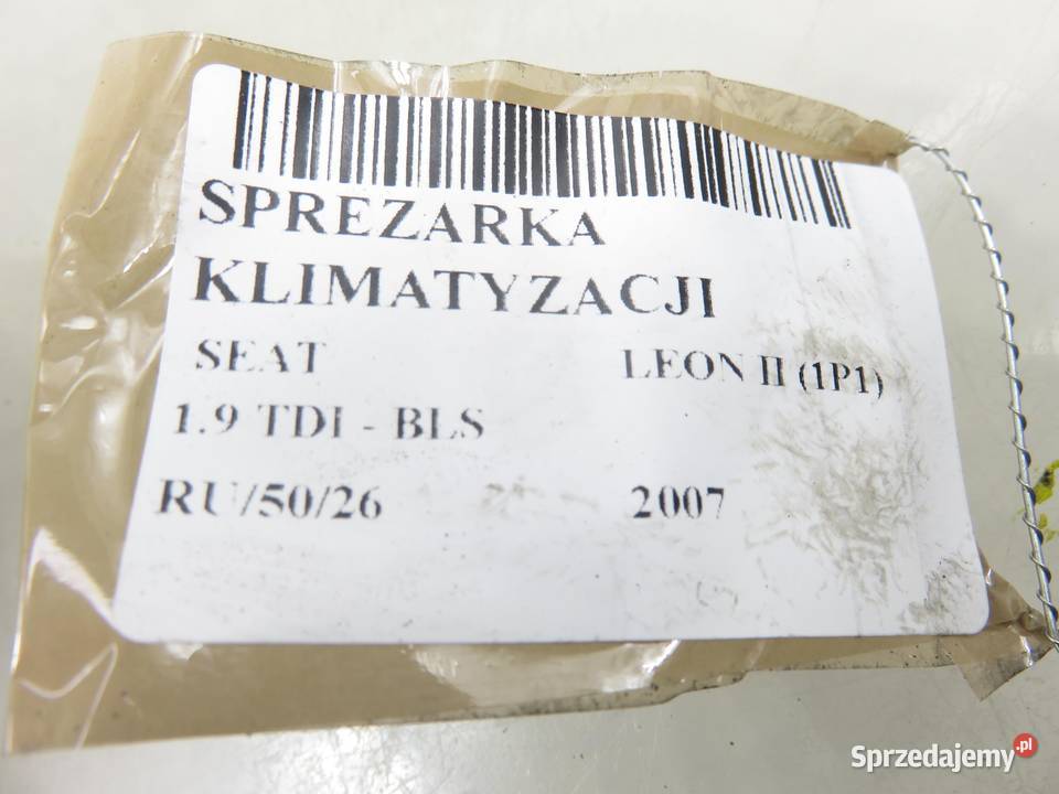 KOMPRESOR KLIMATYZACJI SEAT LEON II 1P1 19 TDI osobowe