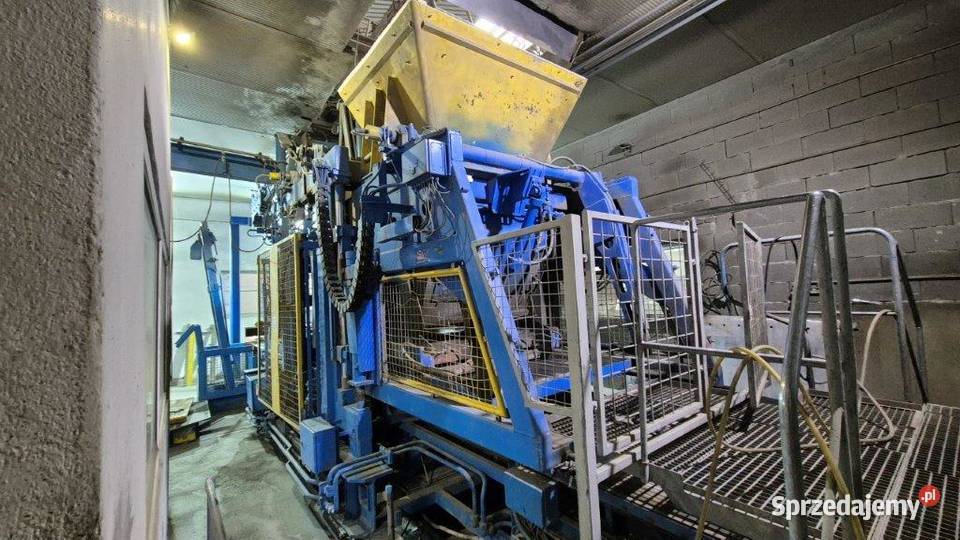 WIBROPRASA OMAG KOMPLETNY OBIEG SYSTEM REGAŁOWY