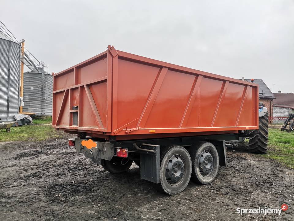 Przyczepa tandem wywrotka zarejestrowana łódzkie Wieluń