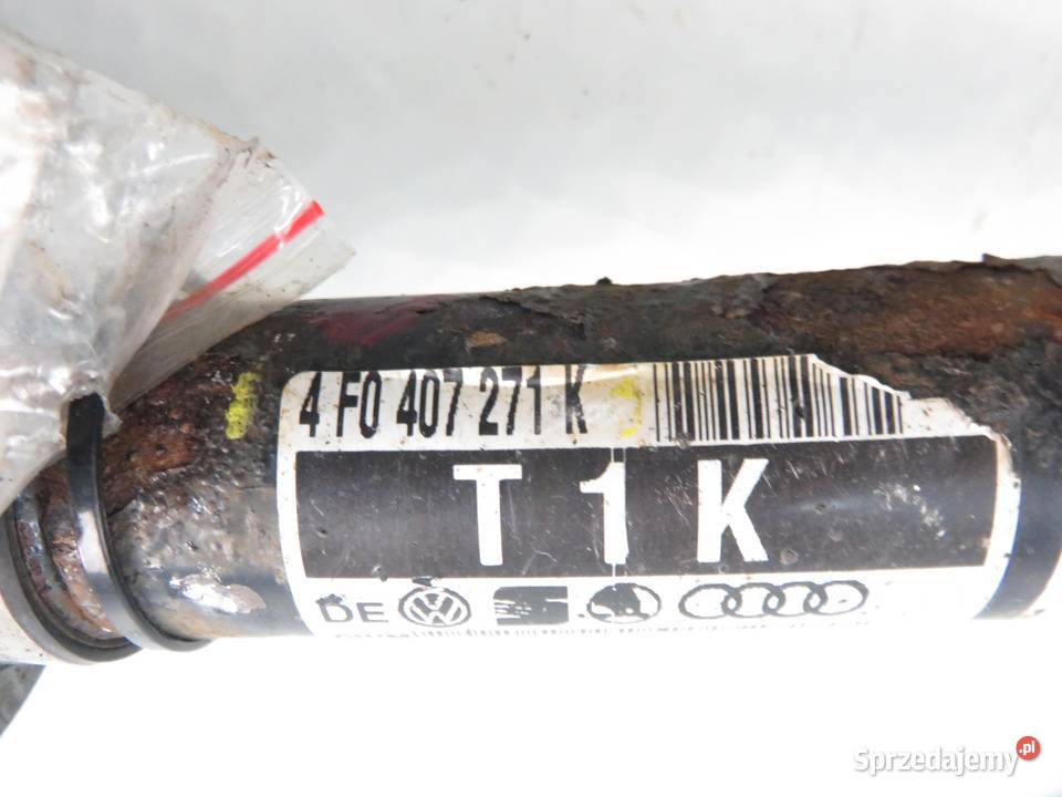 PÓŁOŚ LEWA PRZEDNIA AUDI A6 C6 27 TDI 4F0407271K osobowe