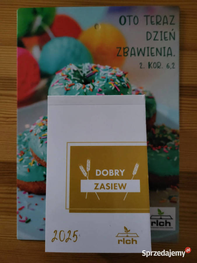 Kalendarz listkowy zdzierak 2025 Zasiew rlch mazowieckie Warszawa
