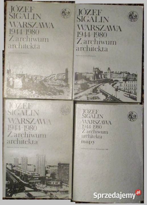 Warszawa 19441980 JSigalin Warszawaarchitektura architektura, budownictwo łódzkie Łódź sprzedam