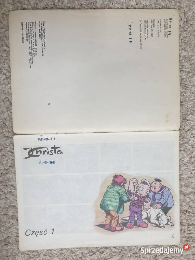 Kajtek i Koko w Kosmosie 2 albumy Janusz Christa Rok wydania 1989 Gdynia