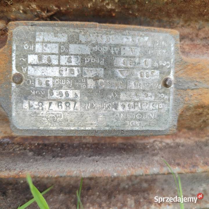 Silnik elektryczny SZJd 54a moc 45 kW mazowieckie Pruszków