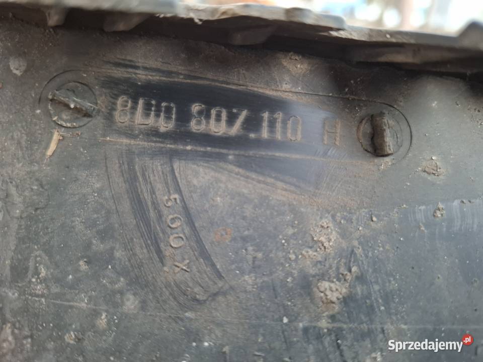 Dokładka spoiler zderzaka przód Audi A4 B5 małopolskie Przyborów