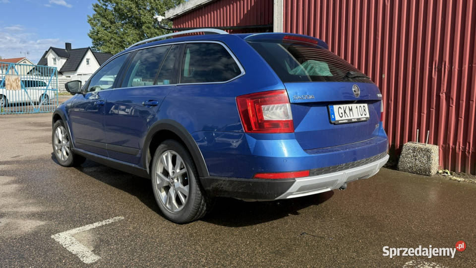 koda Superb Scout 20tsi 184 automat 4x4 ledy światła przeciwmgielne Gdańsk