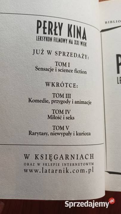 Leksykon filmowy na XXI wiek Tom 1 Tomasz Raczek Toruń