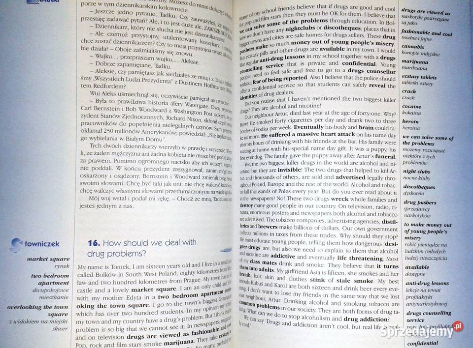 Język angielski wzory wypracowań z tłumaczeniami lubelskie Chełm