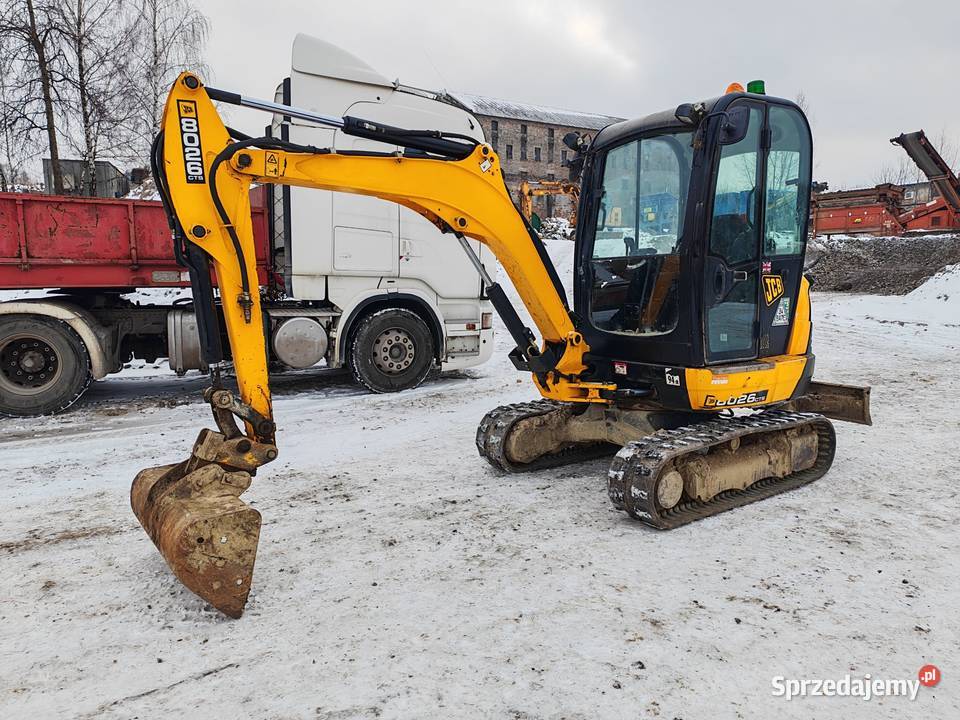 2021 Koparka gasienicowa Minikoparka JCB 8026 Cieszyn sprzedam